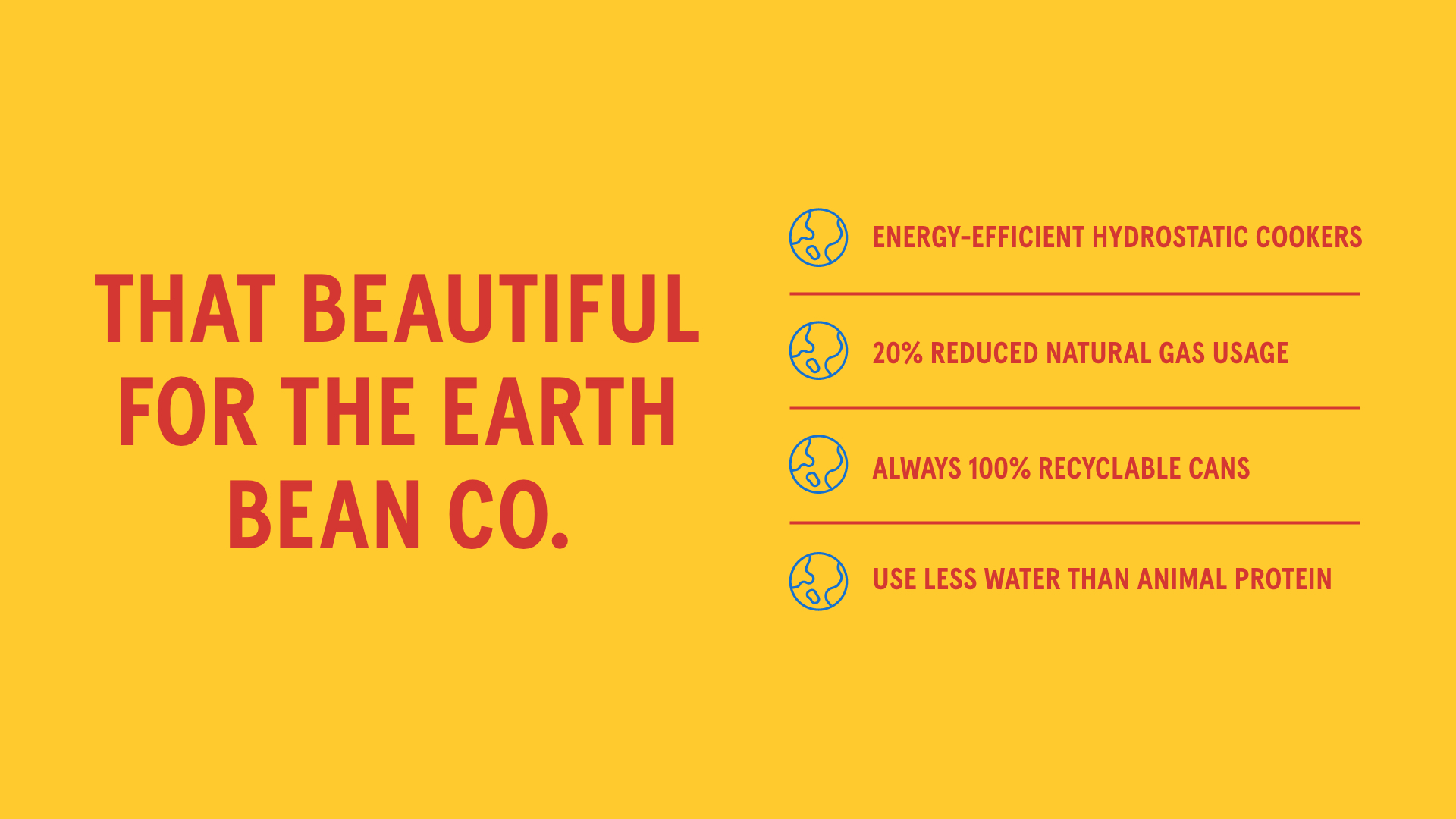 That Beautiful For the Earth Bean Co.
