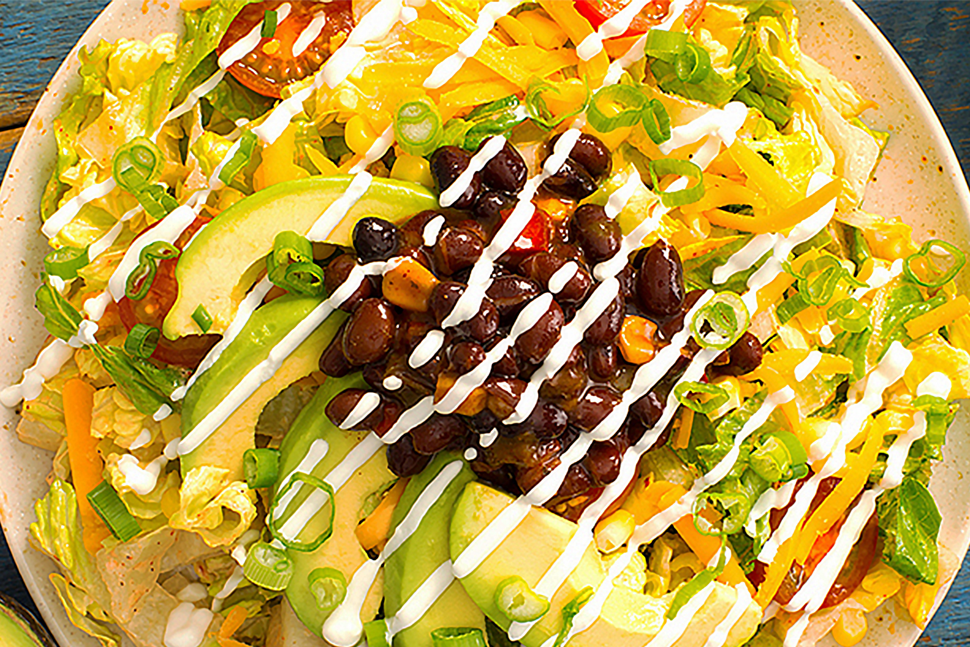 BUSH’S® LOADED TACO SALAD BUSH’S® Beans
